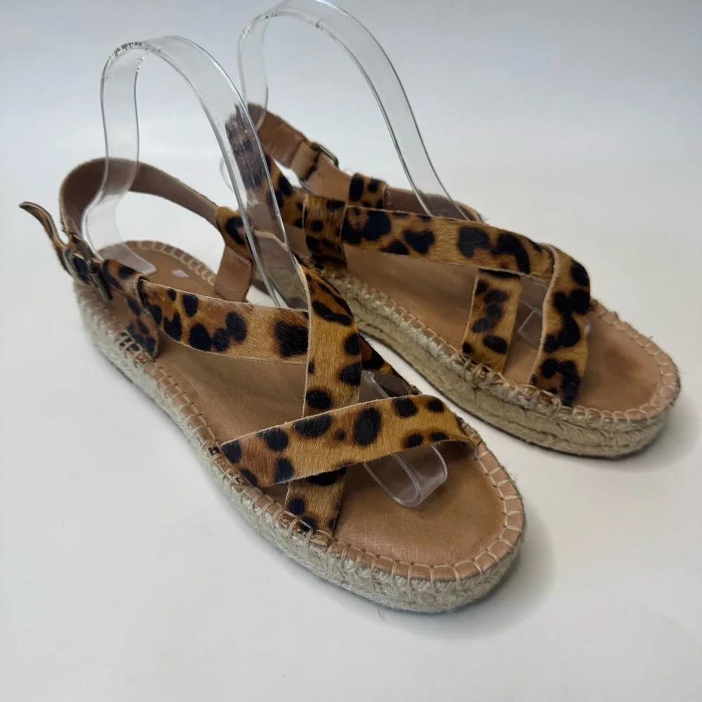 Madewell Aleh Asymmetric Espadrille Sandals